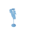 BIRD CANDLE STAND (BLUE) BIRD CANDLE STAND (BLUE)